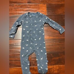 Magnetic Me dino CloudStretch™ magnetic footie pajamas